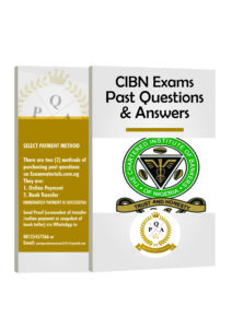 CIBN Past Questions and Answers Download Free PDF
