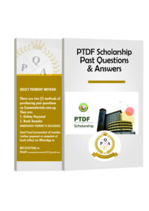 PTDF Undergraduate Past Questions