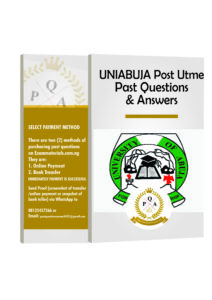 UNIABUJA Post Utme Past Questions And Answers Download PDF