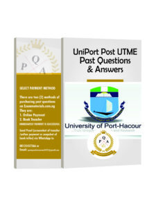 UNIPORT Post UTME Past Questions