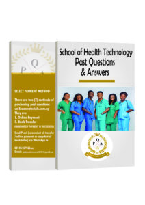 School of Health Technology Past Questions