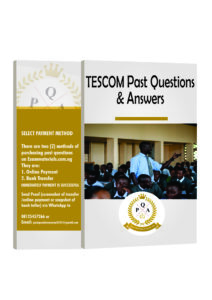 TESCOM Recruitment CBT Exams Past Questions And Answers PDF