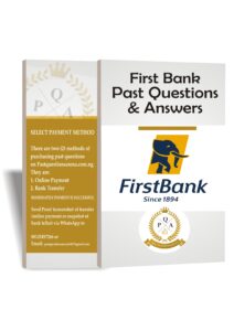 First Bank Aptitude Test Past Questions And Answers PDF