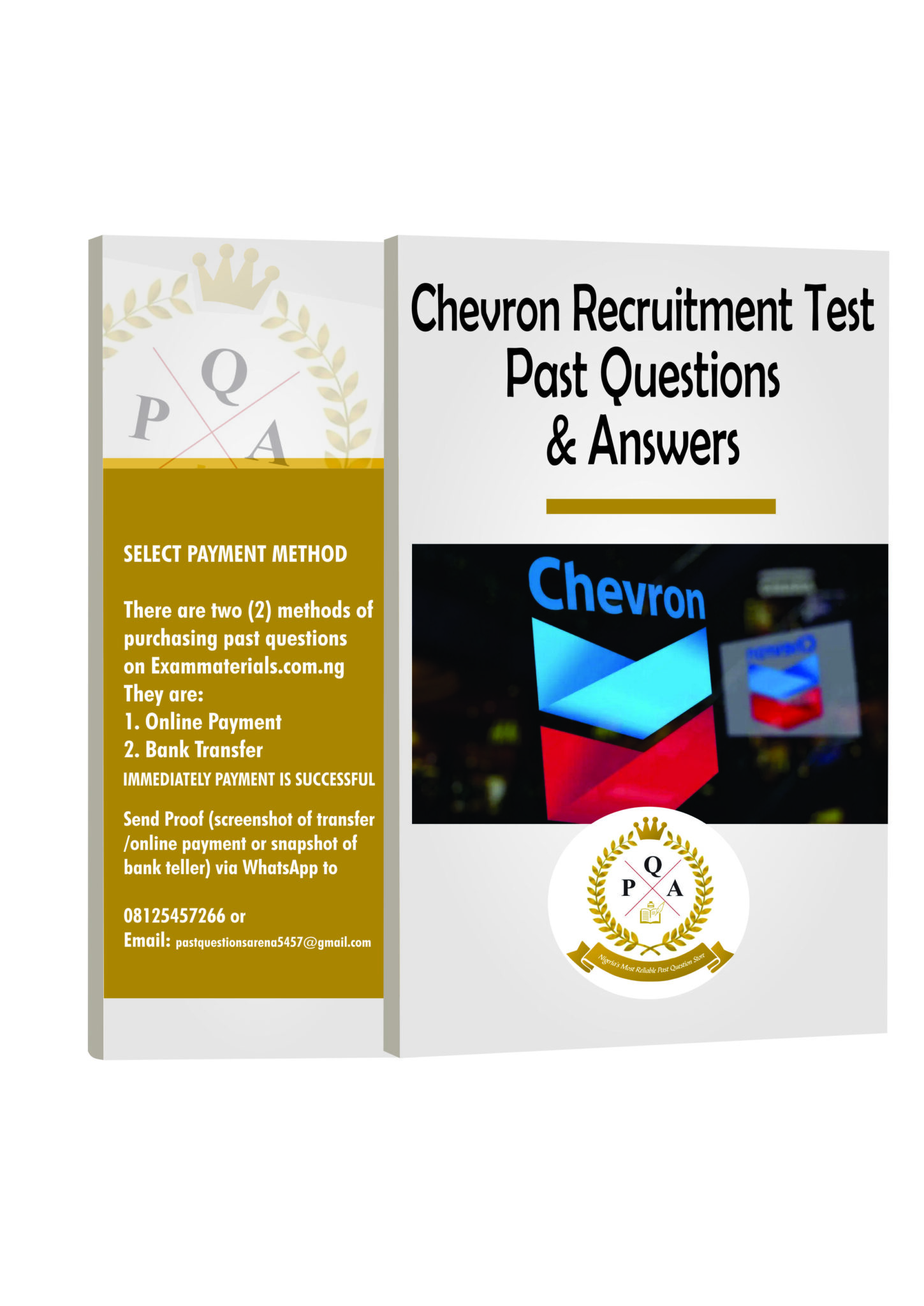Chevron Recruitment Test Past Questions And Answers PDF