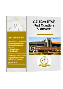 OAU Post UTME Past Questions