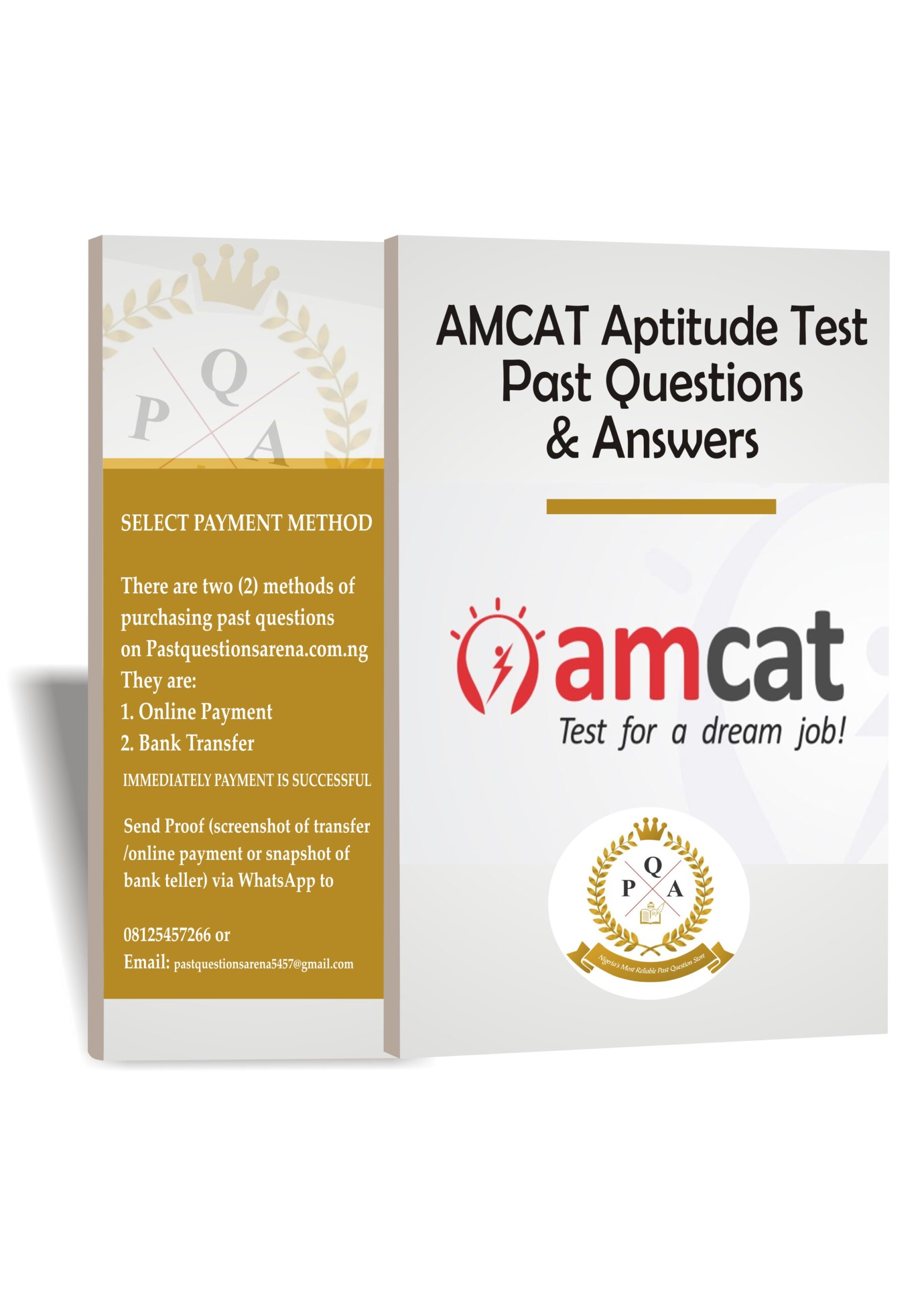 AMCAT Aptitude Test Past Questions And Answers 2023 PDF