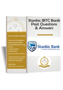 Stanbic IBTC Bank Aptitude Test Past Questions & Answers PDF