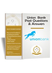 Union Bank Past Questions & Answer