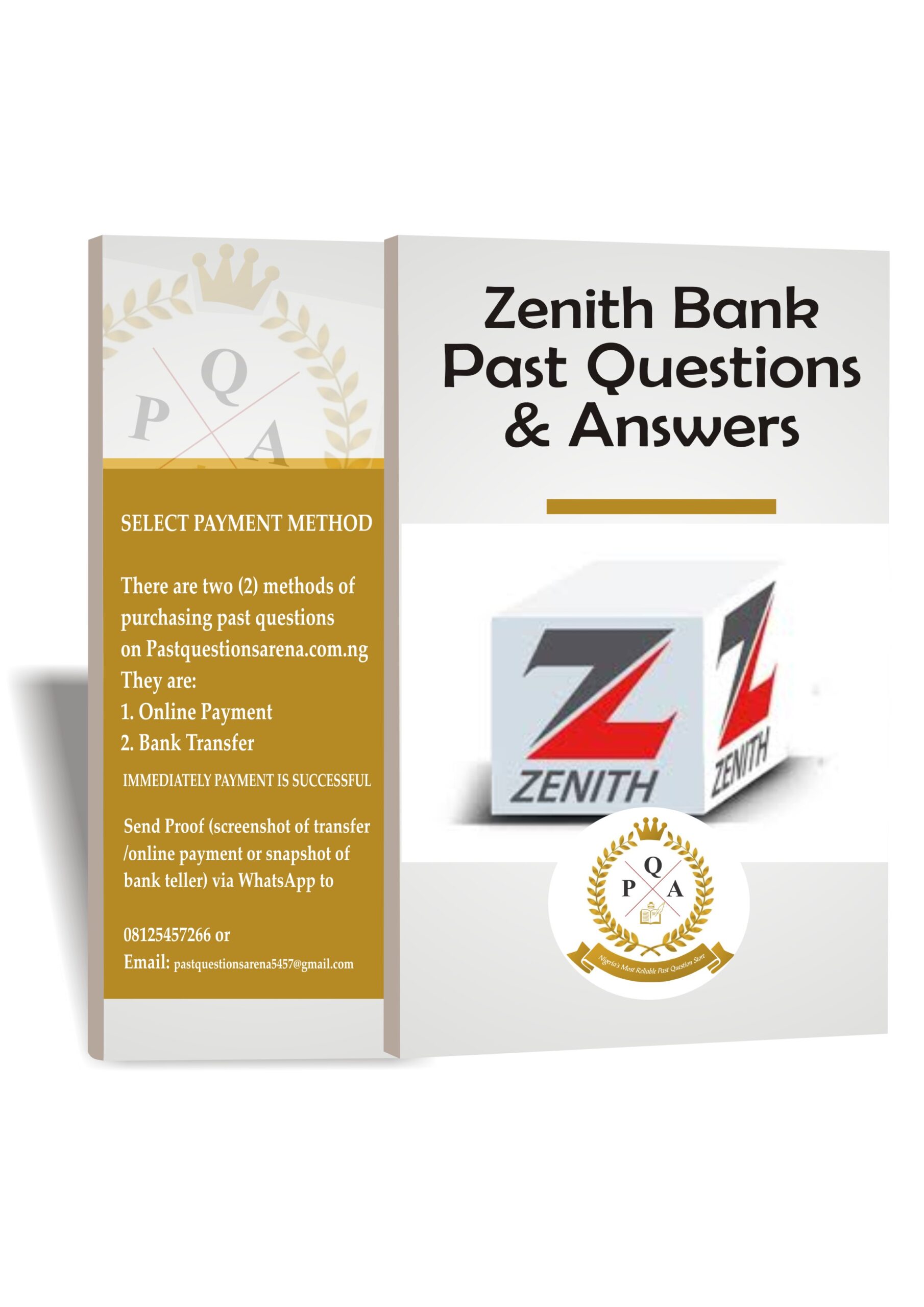 Sample Of Zenith Bank Aptitude Test