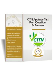 CITN Aptitude Test Past Questions