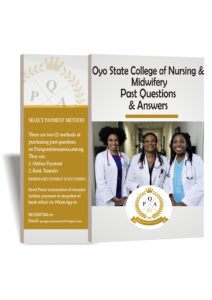 Oyo State College of Nursing and Midwifery Past Questions and Answers