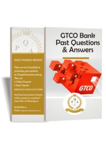 GTCO Bank Aptitude Test Past Questions Answers