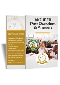 AKSUBEB Past Questions | Akwa Ibom State SUBEB Past Questions Answers