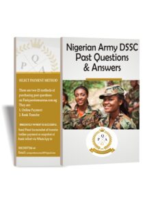 Nigerian Army Dssc Past Questions & Answers 2022 PDF